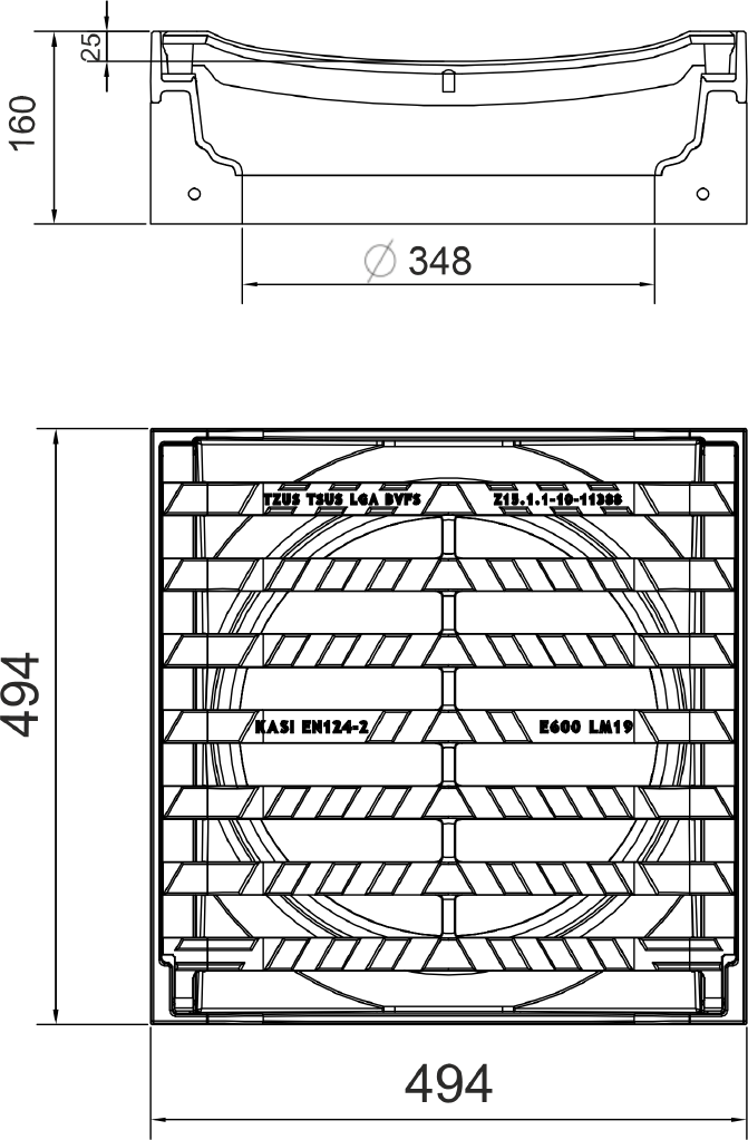 Mříž KM19