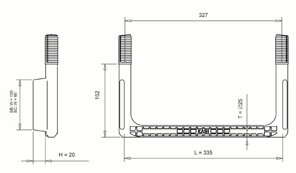 Šachtové stupadlo SCSSO