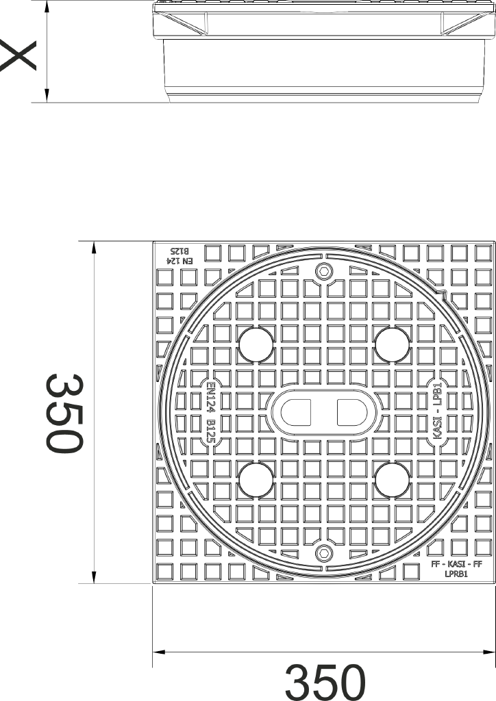 Poklop KPB2