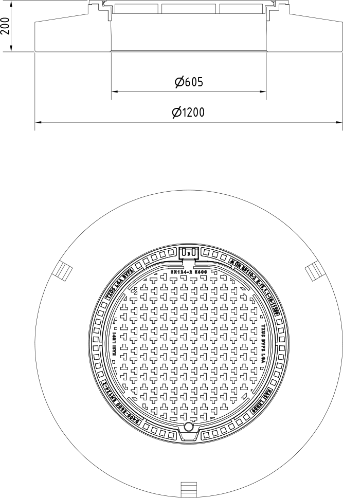 Poklop KEG93