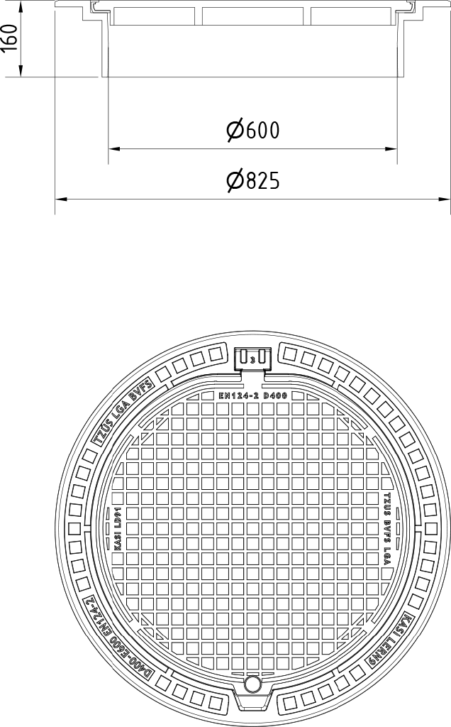 Poklop KDMH97